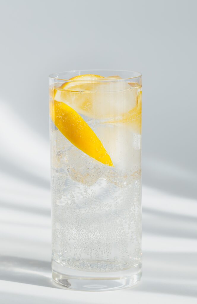 Lemon water before meals