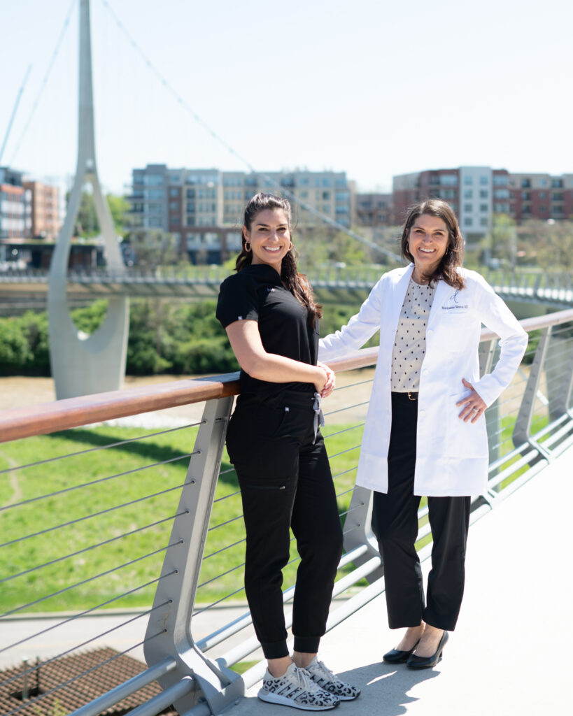 Dr. Weston And Angie By The Link Bridge In Dublin