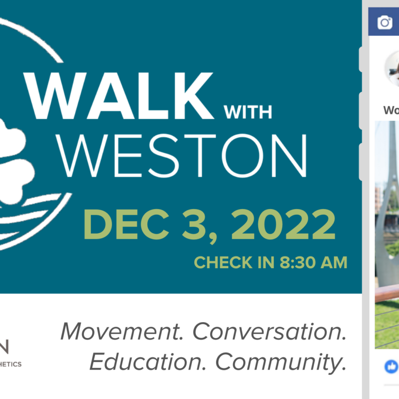 December 3: Walk With Weston