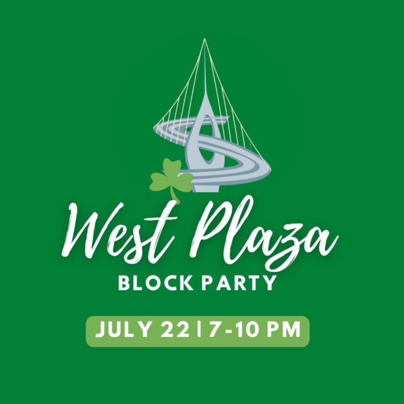 The West Plaza Block Party On July 22