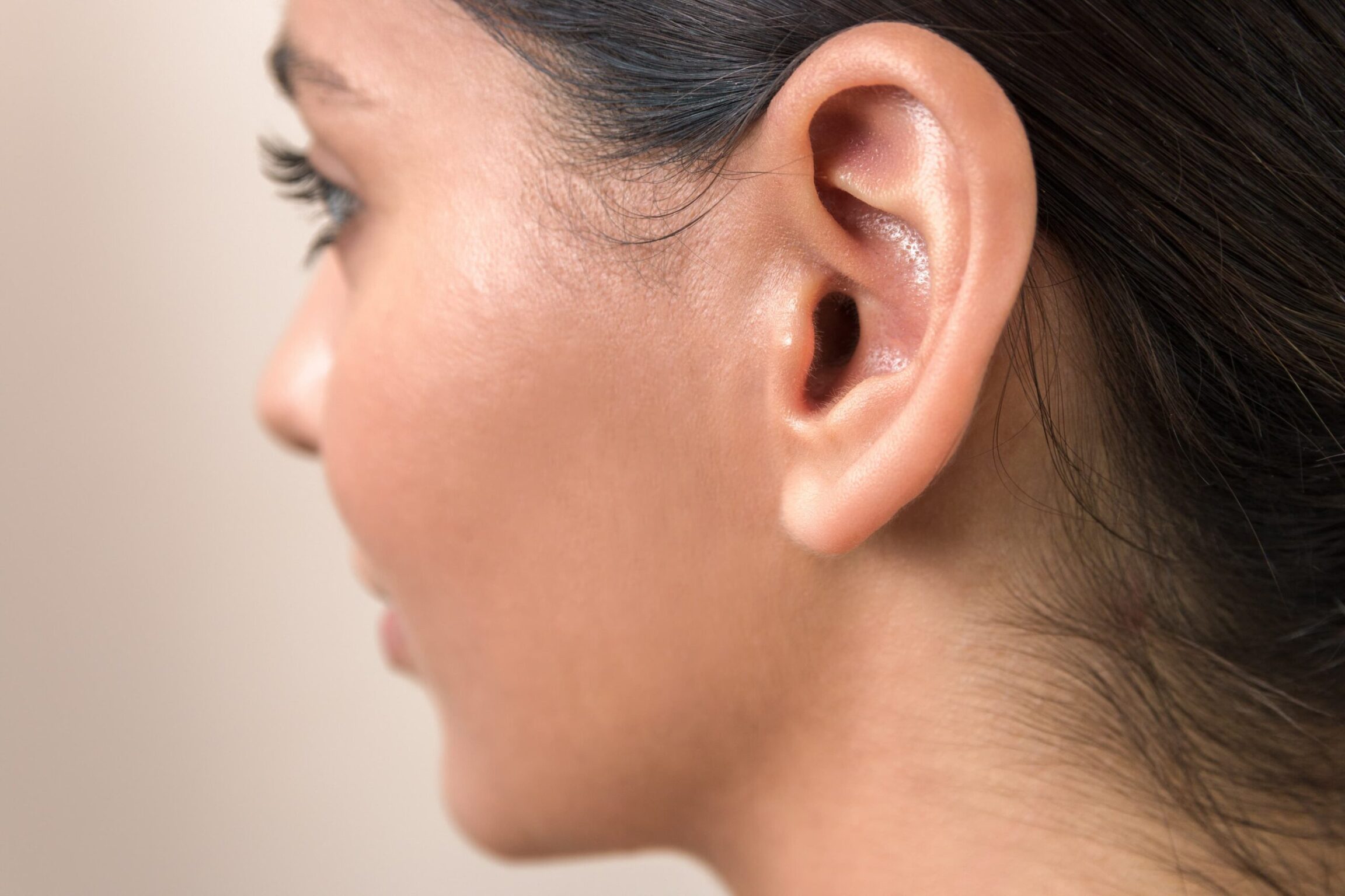 Ear pinning surgery patient