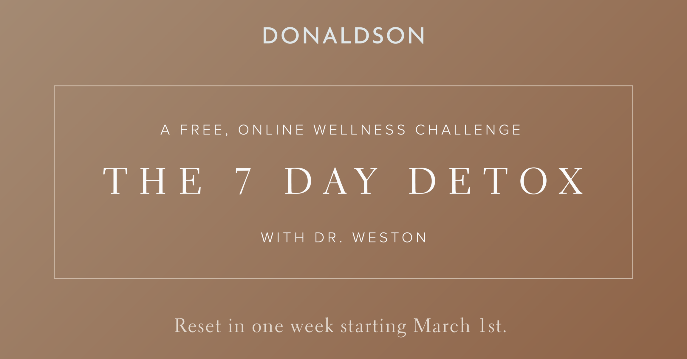 The 7 Day Detox