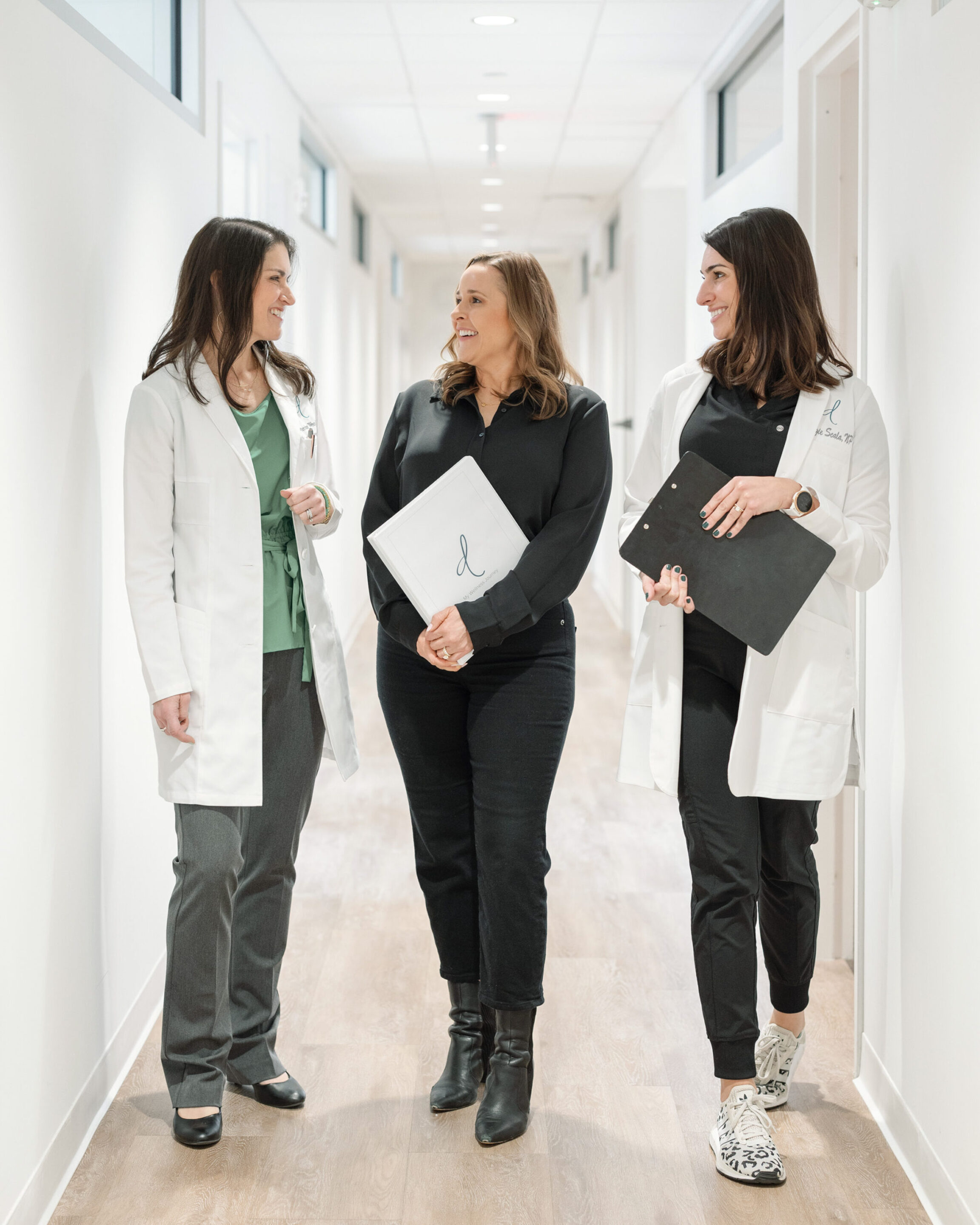 Discussing HTMA tests with functional medicine team