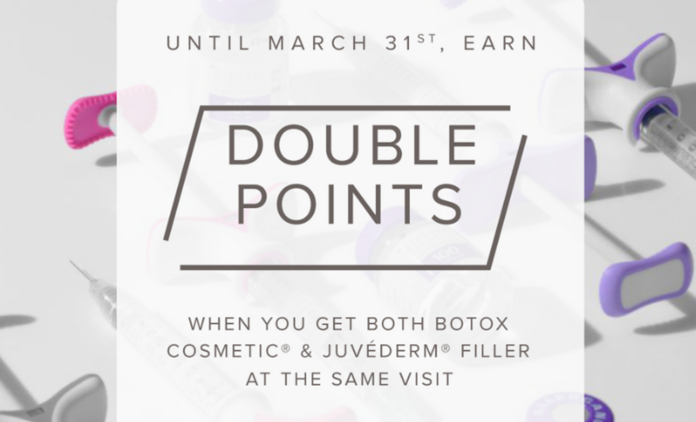 Double Allē Reward Points Throughout March