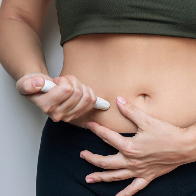 Patient using compounded semaglutide