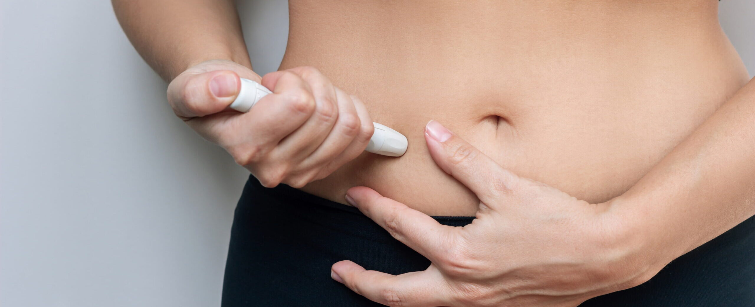 Patient using Ozempic shot