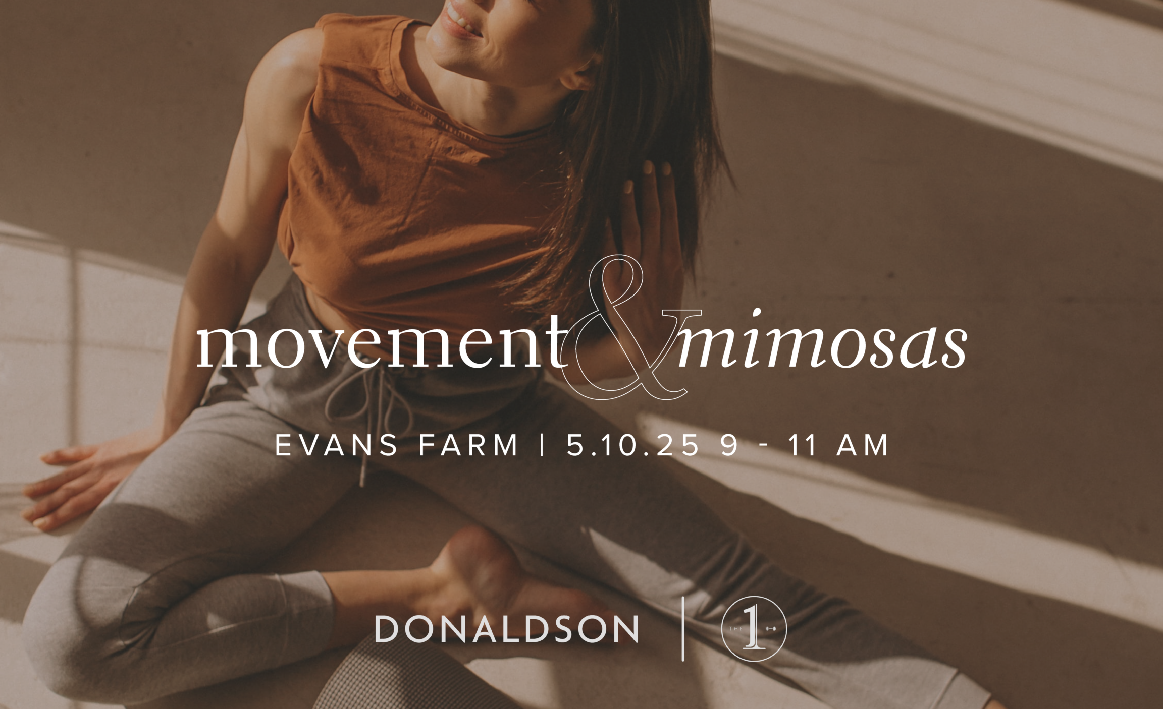 “Movement & Mimosas” with Donaldson & the 1 Fitness