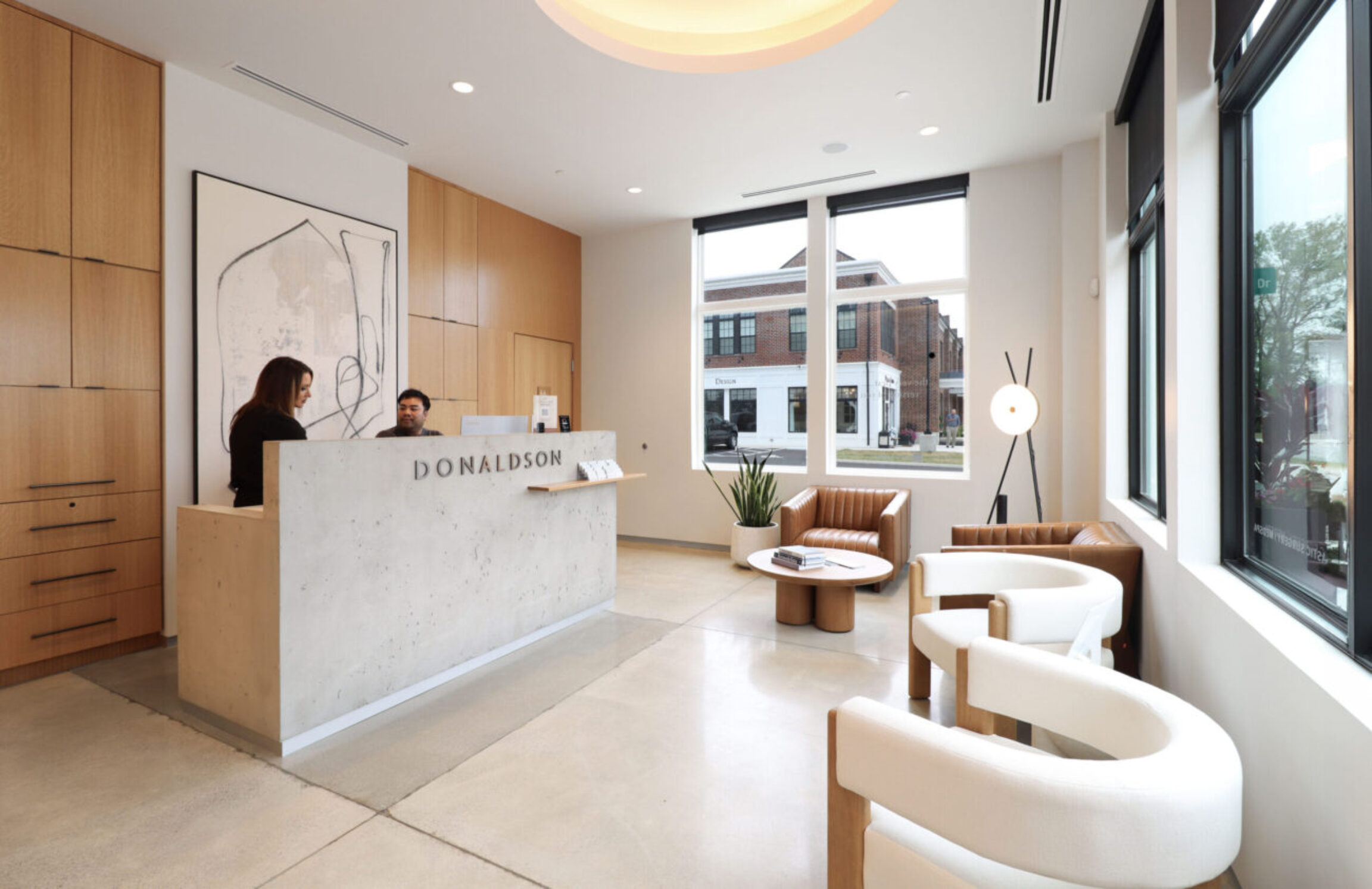 Donaldson Plastic Surgery's Lewis Center Lobby