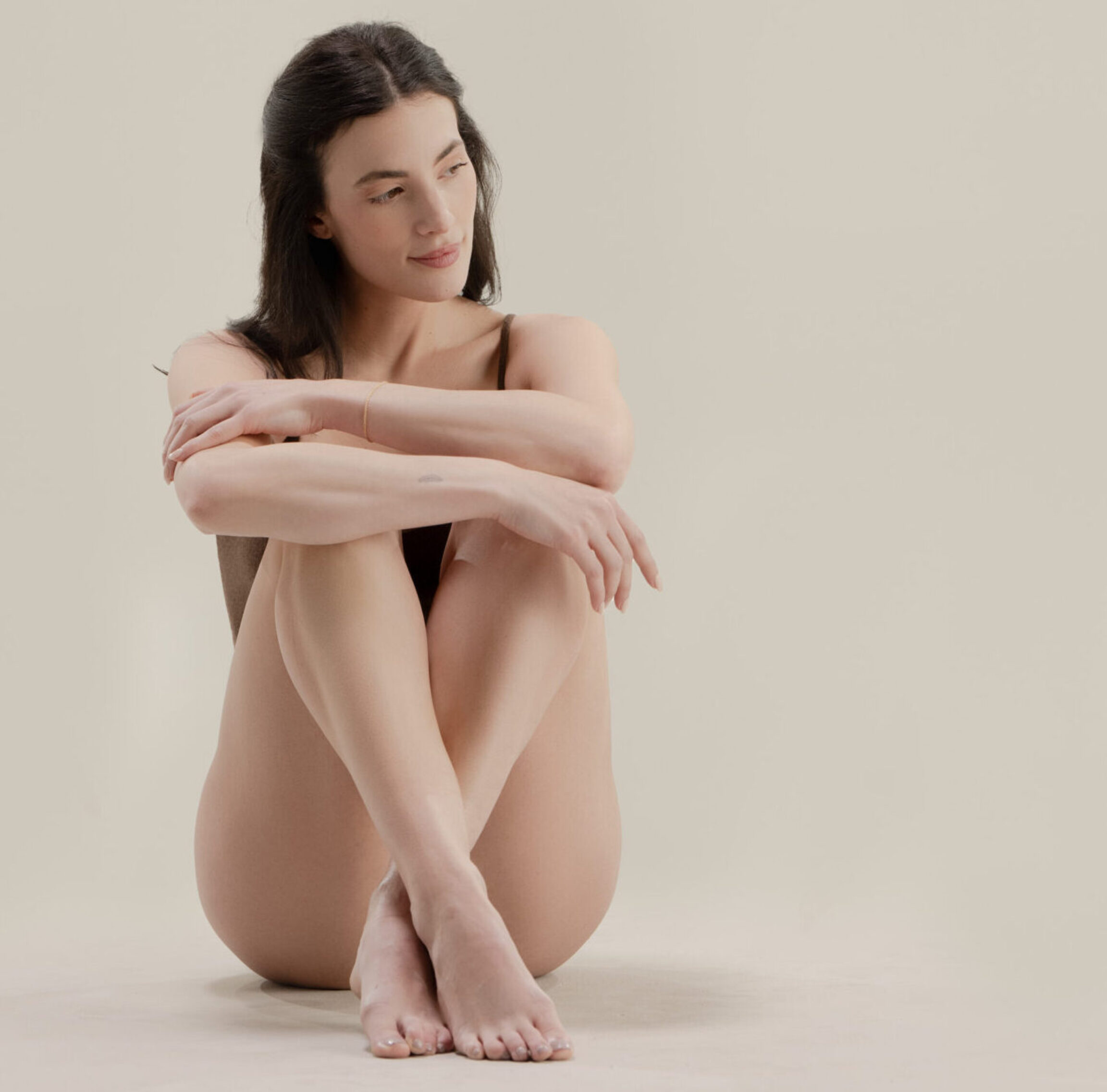 A late-20 year old Donaldson sexual wellness patient posing at a photoshoot in 2025