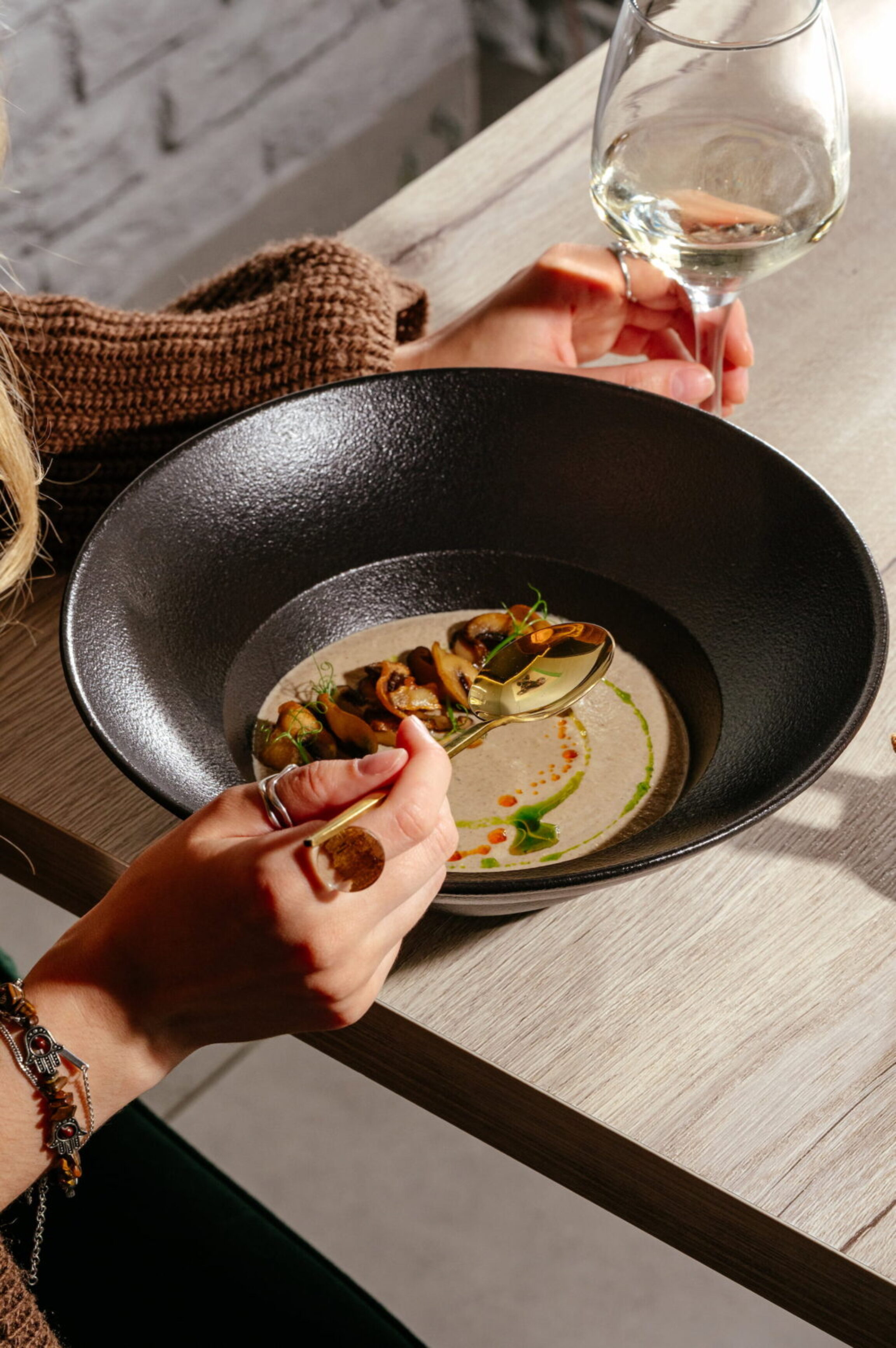 Close up of a high-magnesium dinner