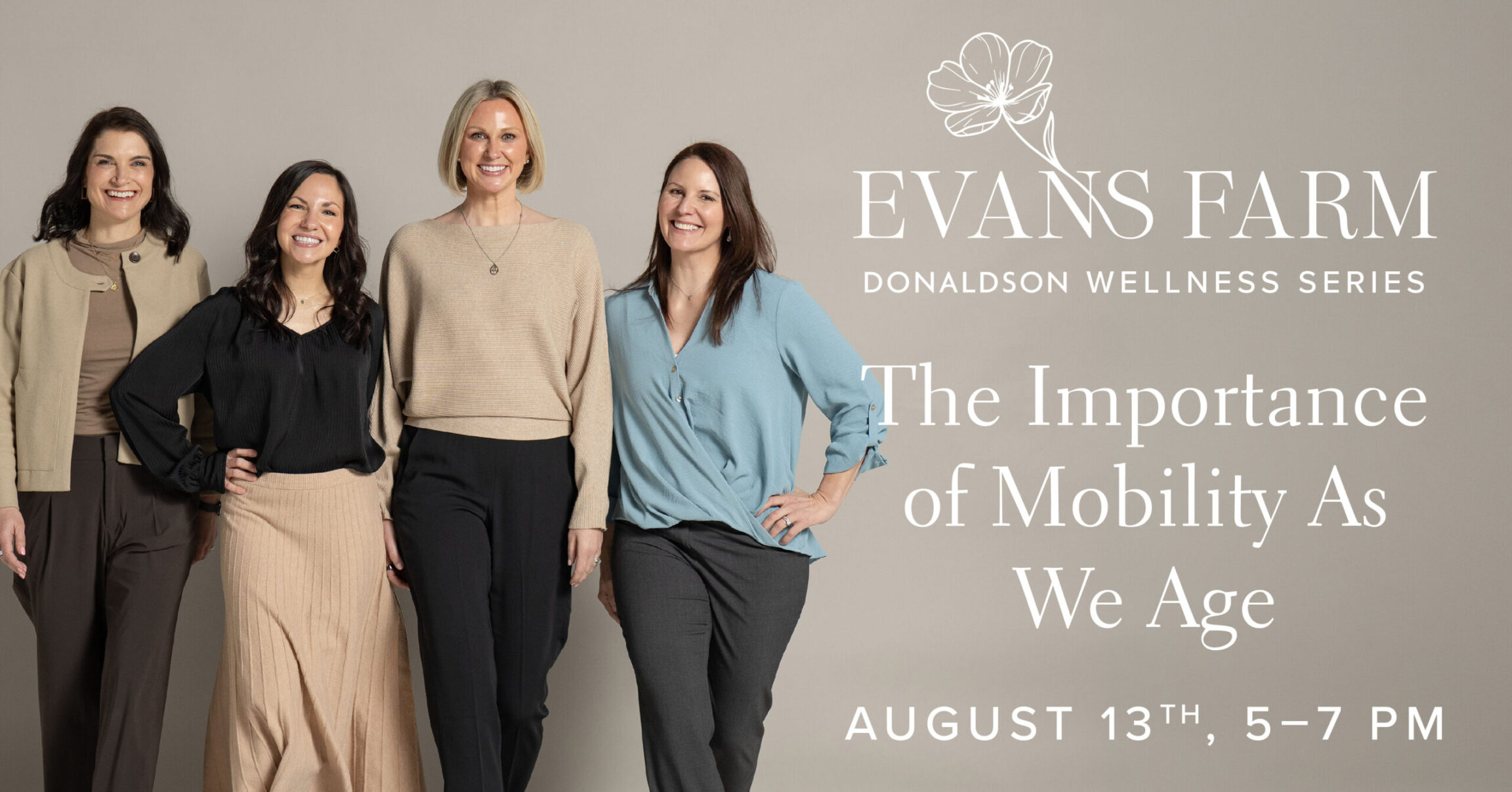 The Importance of Mobility As We Age | Evans Farm Wellness Series
