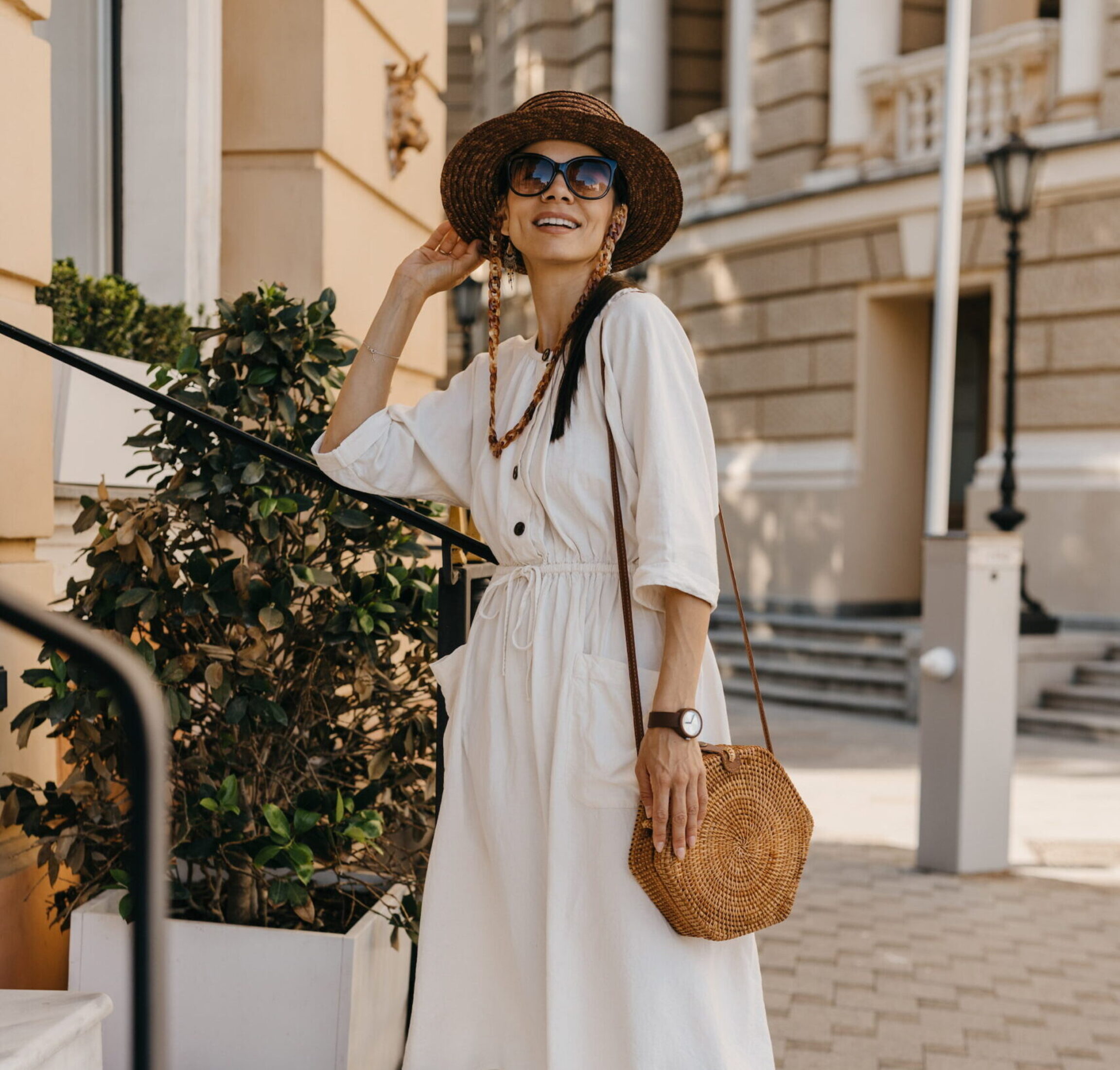 A functional medicine patient wandering through Columbus, Ohio on a sunny day