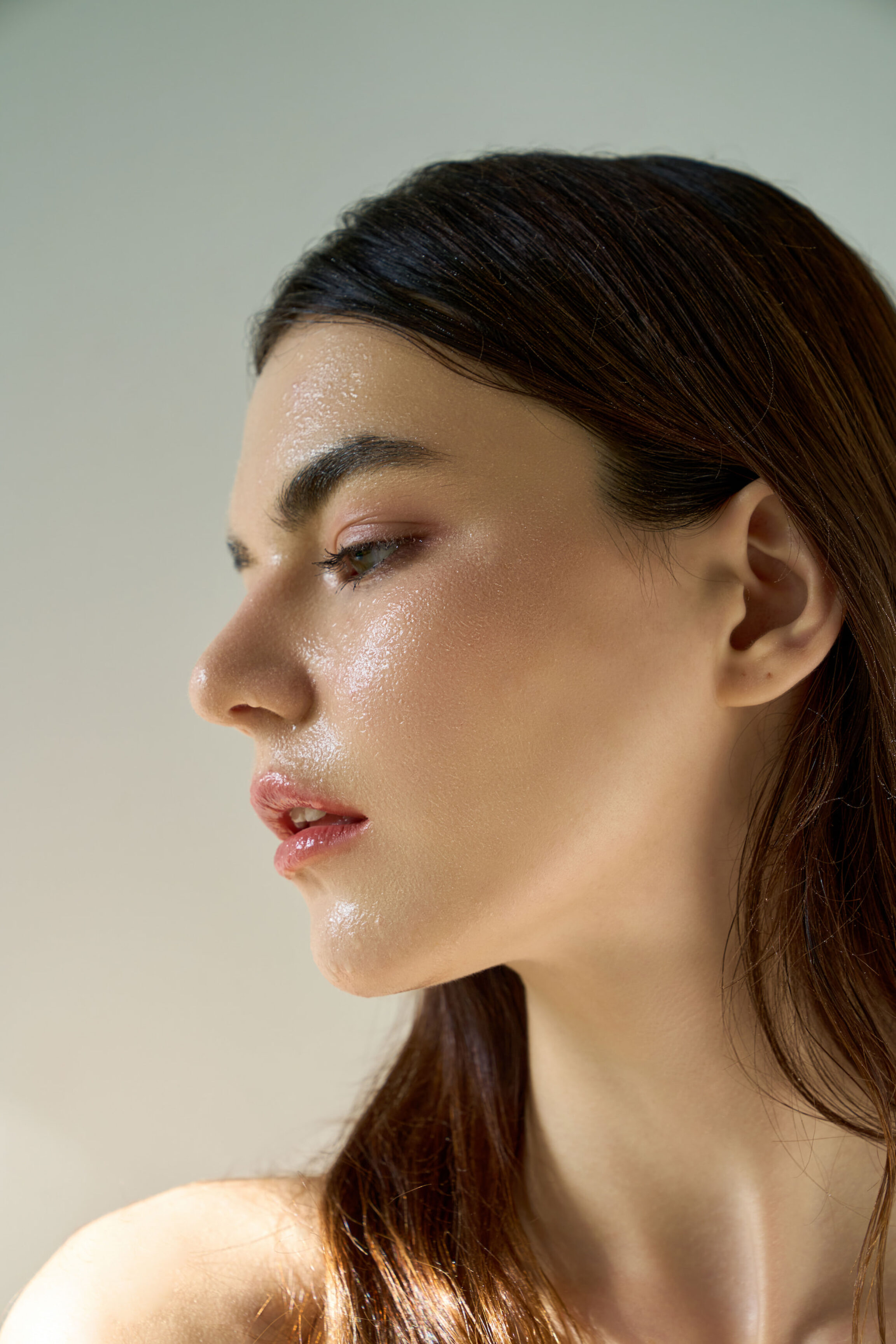 A Donaldson aesthetics patient posing for a photo, highlighting her recent cheek filler results